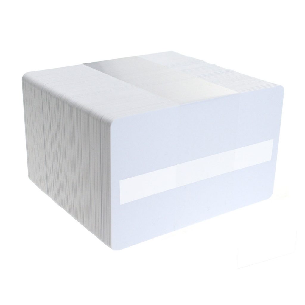 Zebra Blank White Cards with Signature Panel 104523118 100 Pack