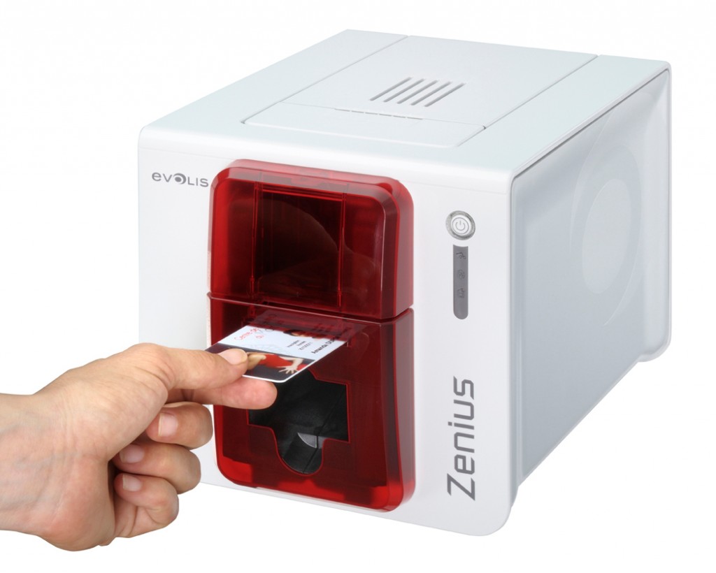 Evolis Zenius Plastic Card Printer ZN1U0000RS Best UK Price