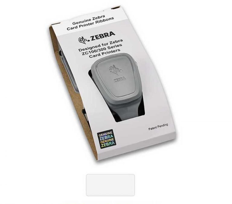 Zebra 800300-309EM ZC300 White Mono Ribbon | Modulus Card Printers