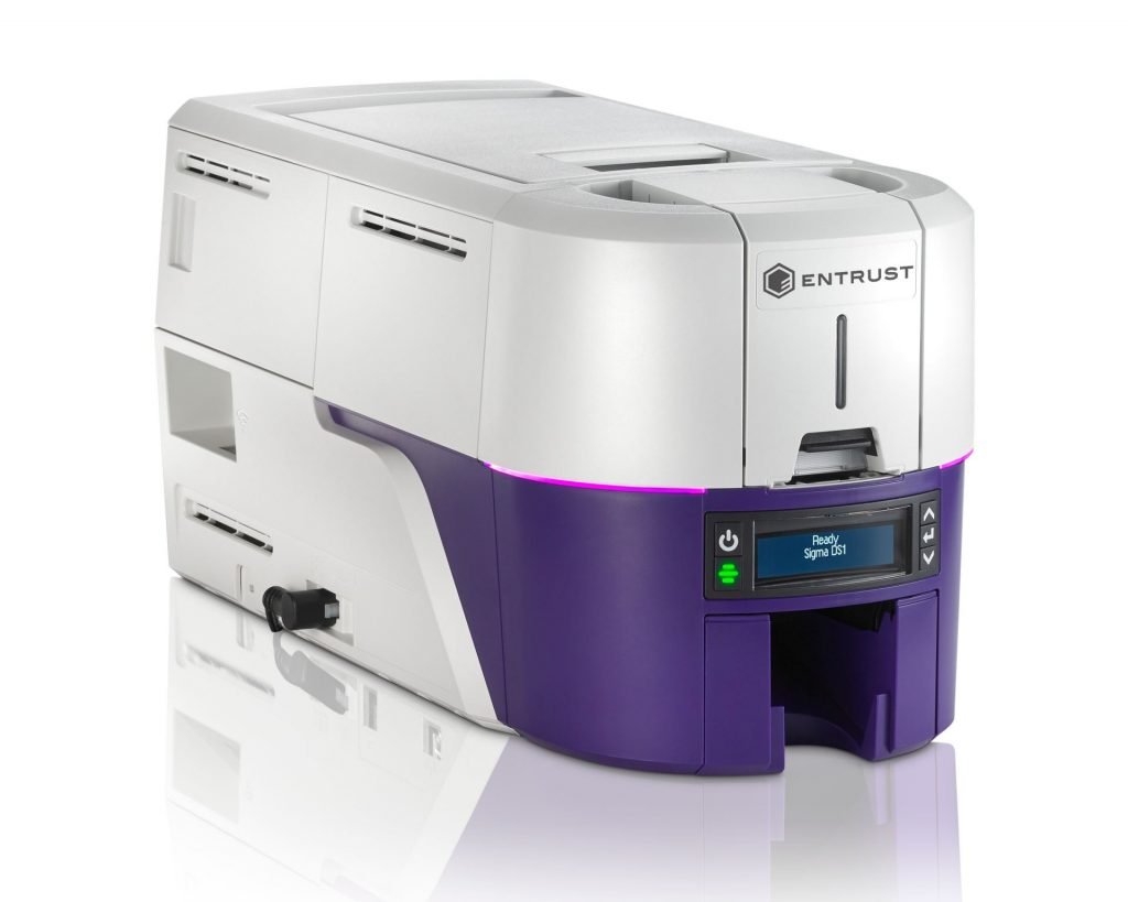 Entrust Sigma DS1 ID Card Printer 525300001 Modulus Card Printers