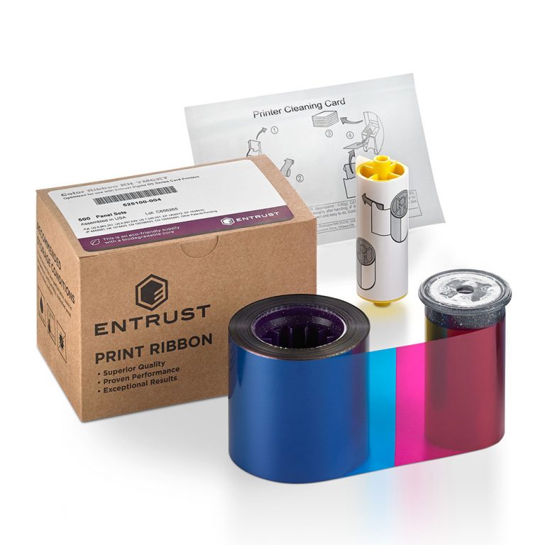 Entrust 525100001 Sigma DS1 YMCKT Colour Ribbon Best UK Price